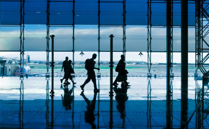 Travellers-at-airport