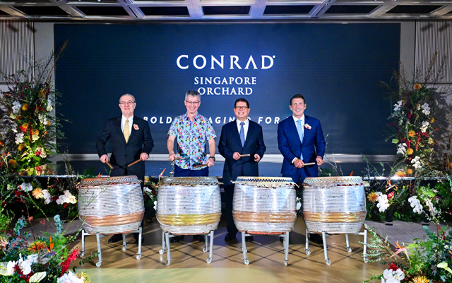 Conrad Singapore Orchard throws a grand bash to mark reopening