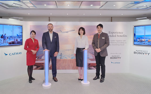 Marriott International, Cathay to roll out enriched travel benefits