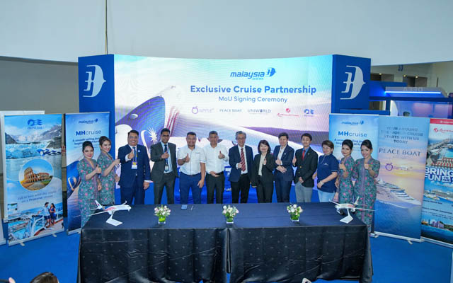 Malaysia Airlines teams up with Apple Vacations, global cruise lines