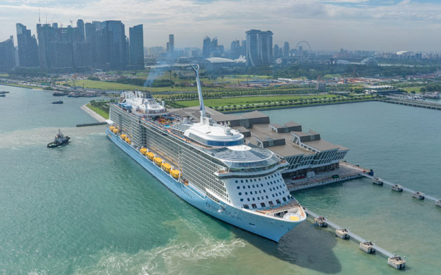 Sail from Singapore on Ovation of the Seas