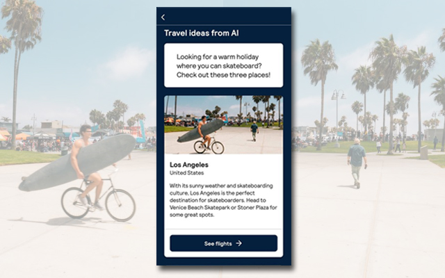 Skyscanner unveils new generative AI travel planning tool