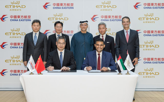 Etihad Airways, China Eastern Airlines sign joint venture