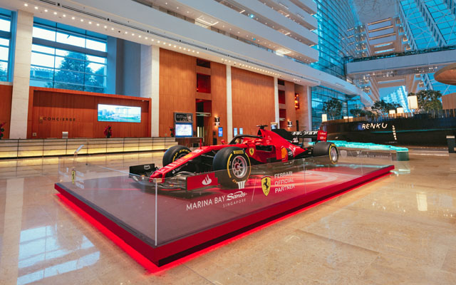 Formula 1 fever at Singapore’s Marina Bay Sands