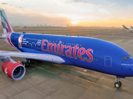 Emirates dons new NBA livery ahead of NBA season