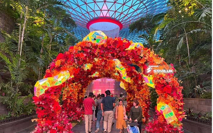 Jewel Changi Airport reports record-high footfall, sales amid steady growth in air travel