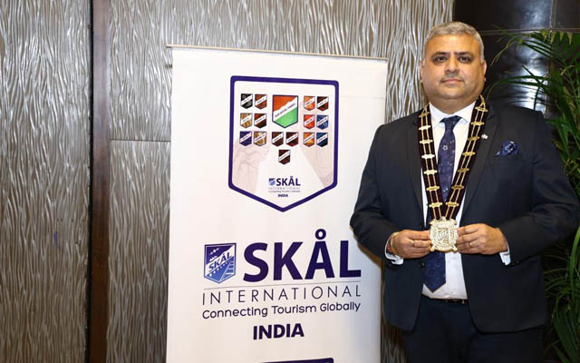 SANJEEV MEHRA - PRESIDENT, SKAL INTERNATIONAL INDIA 640