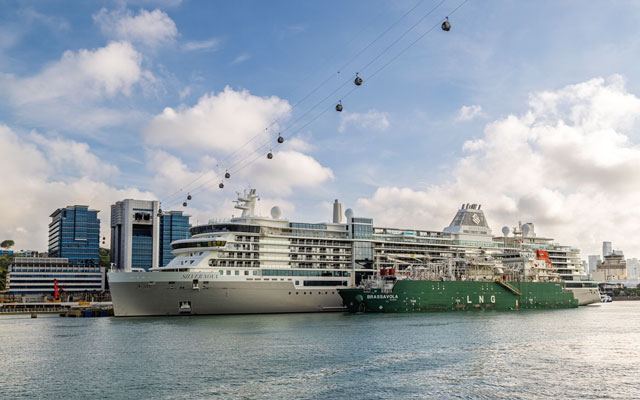 Singapore Cruise Centre sets sustainability milestone with Asia Pacific’s first LNG bunkering for cruise ships