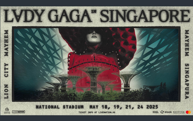 Lady Gaga set to rock Singapore this May