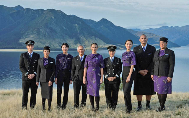 Air New Zealand unveils new uniform