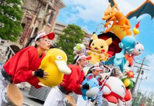 Universal Studios, Pokémon level up theme park collaboration