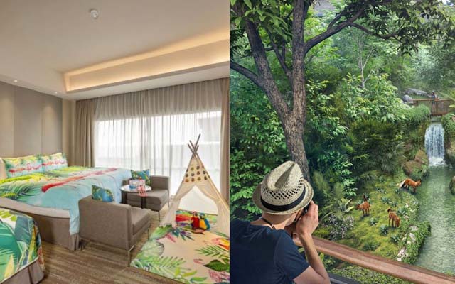 Enjoy a rainforest adventure with Parkroyal on Beach Road’s family package
