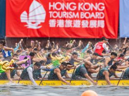 Hong Kong dragon boat races mark 50th anniversary